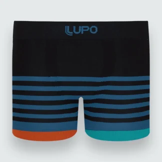 Cueca Infantil Boxer Microfibra Com Poliéster Listrada Lupo