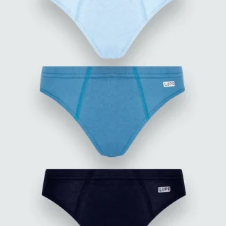 Slip Lupo Kids Algodão Kit 3