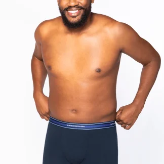 Boxer Algodão Com Elastano Tamanho Especial