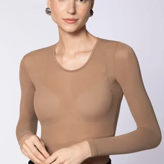 Blusa Segunda Pele Microfibra Manga Longa