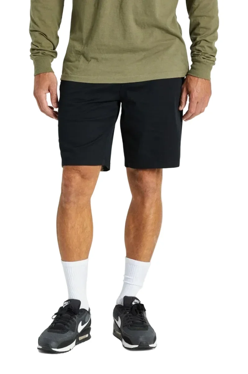 BRIXTON CHOICE CHINO ll X SHORT - BLACK - Image 4