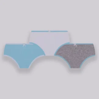 Kit 3 Cuecas Lobinha Básica Algodão