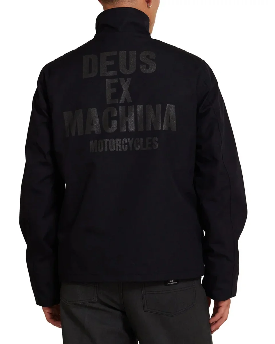 DEUS CARAPACE SHELL JACKET - BLACK - Image 4