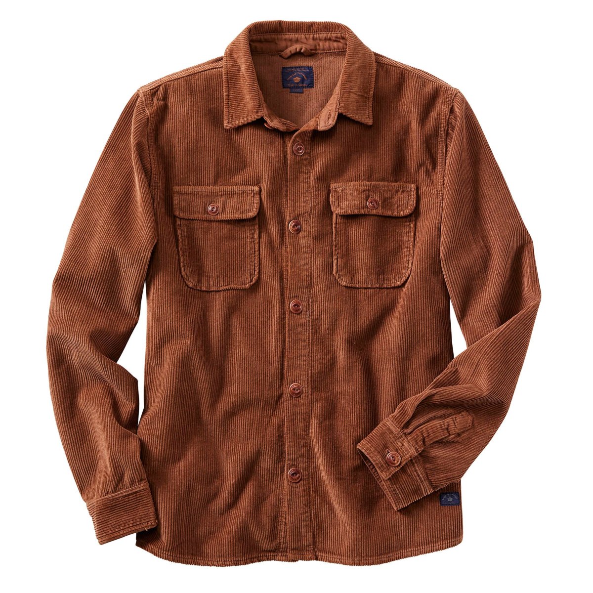 Blue de Gênes Overshirt Bruno Brown - Image 2