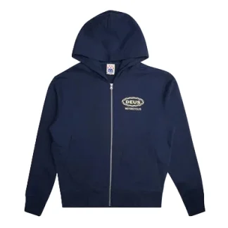 DEUS SIRENS ZIP THRU HOOD NAVY