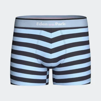 Boxer às riscas em Algodão