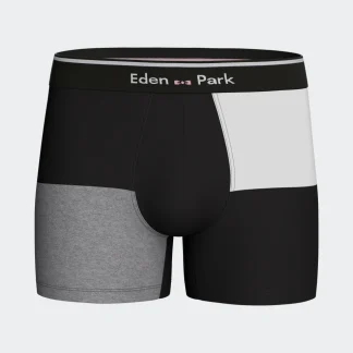 Boxer colorblock em Algodão