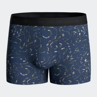 Boxer de homem estampado em algodão