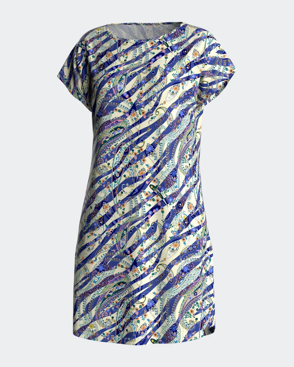 Camisa de dormir em Modal com estampado exótico - Image 2