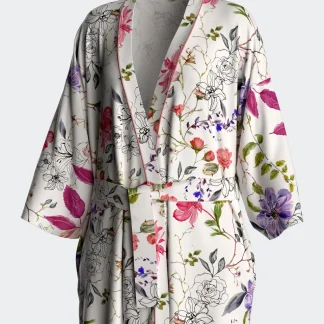 Robe de Mulher curto em Lyocell Algodão