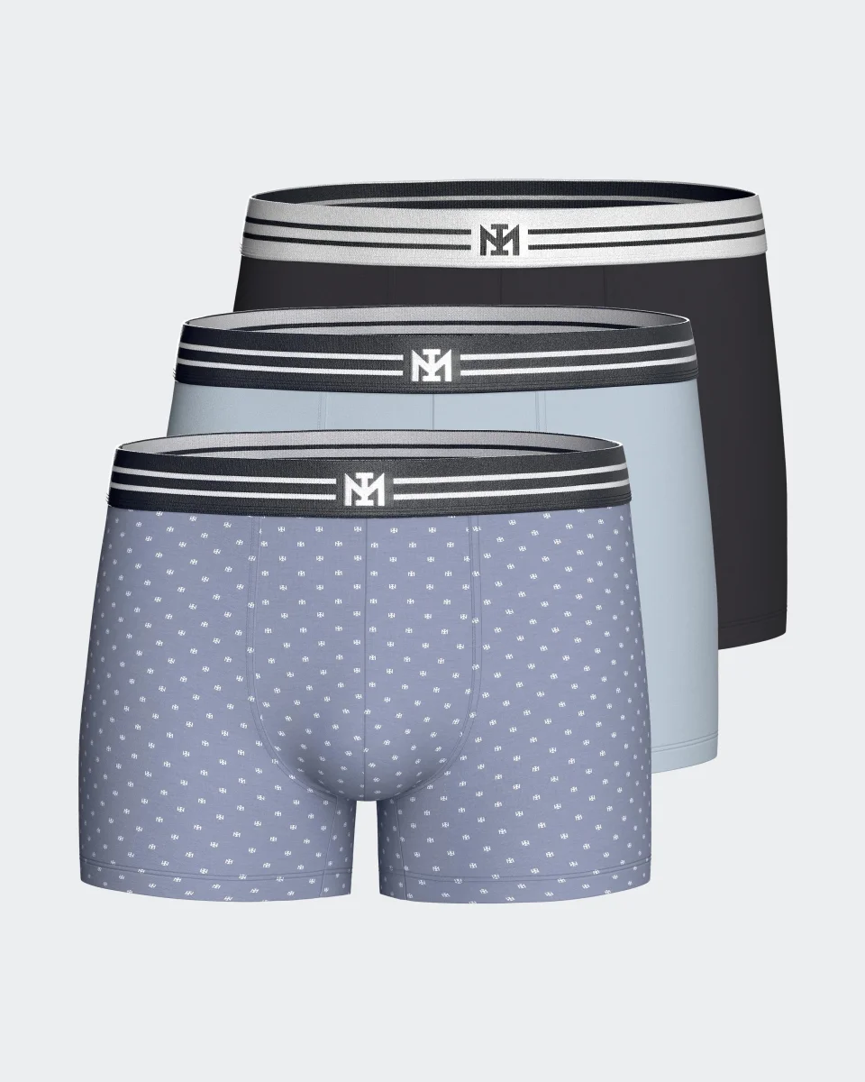 Pack de 3 Boxers de homem em Algodão - Image 3