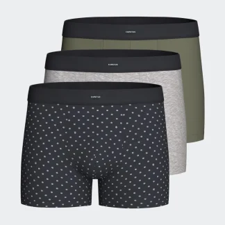 Pack de 3 Boxers de homem em Algodão