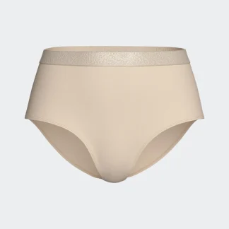Cueca cintura alta elástica em Modal