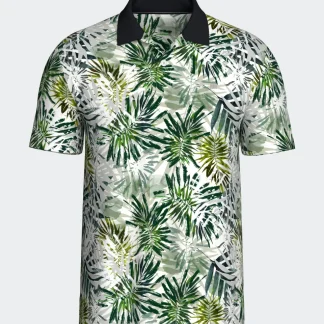 Polo estampado tropical