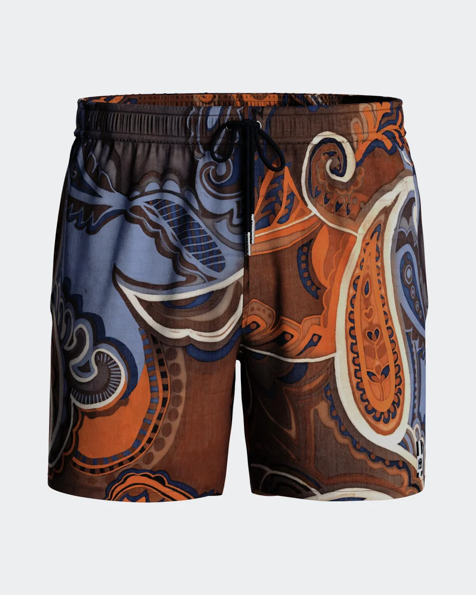 Calções de banho estampado cornucópias - Image 3