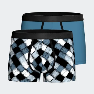 Pack 2 Boxers de homem em Lyocell