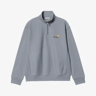 Carhartt WIP Half Zip American Script Sweatshirt
