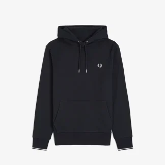 Fred Perry M2643 Tipped Hooded Sweatshirt