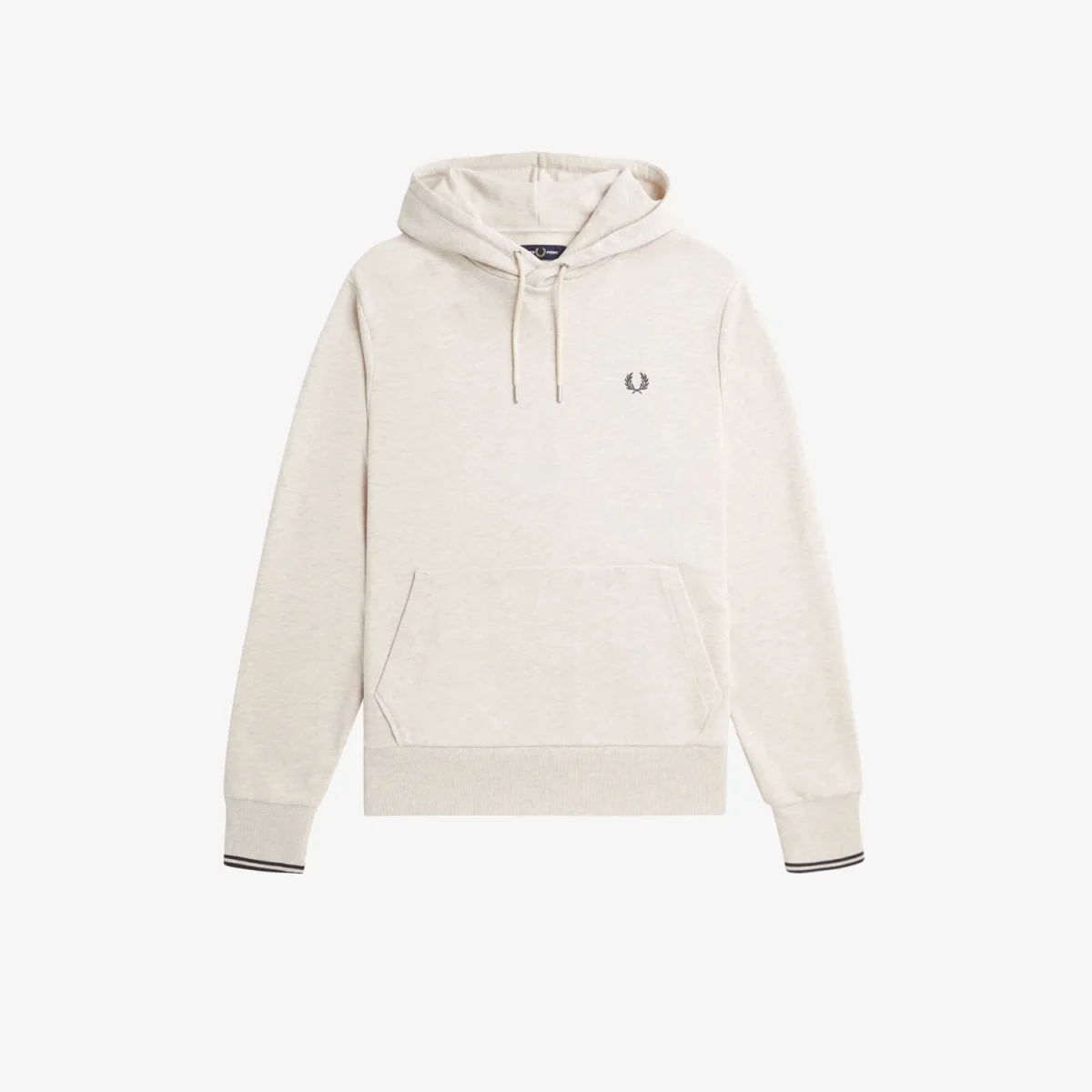 Fred Perry M2643 Tipped Hooded Sweatshirt - Image 4