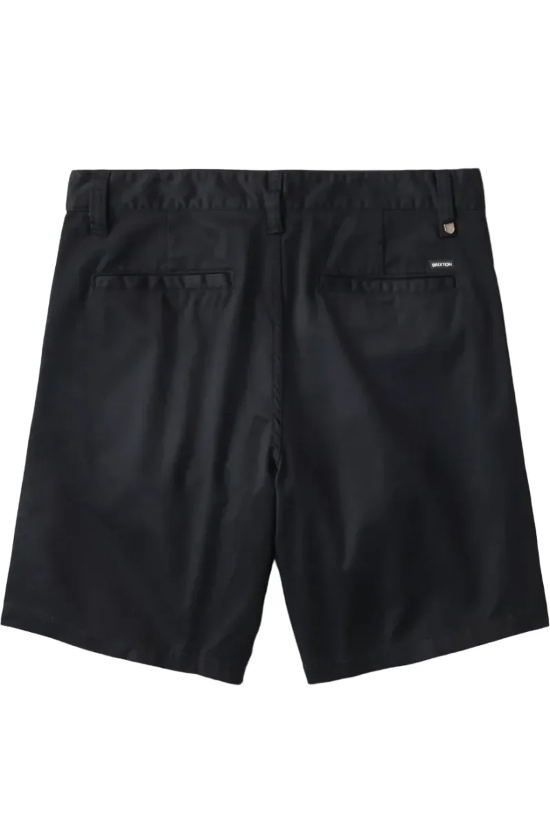 BRIXTON CHOICE CHINO ll X SHORT - BLACK - Image 3