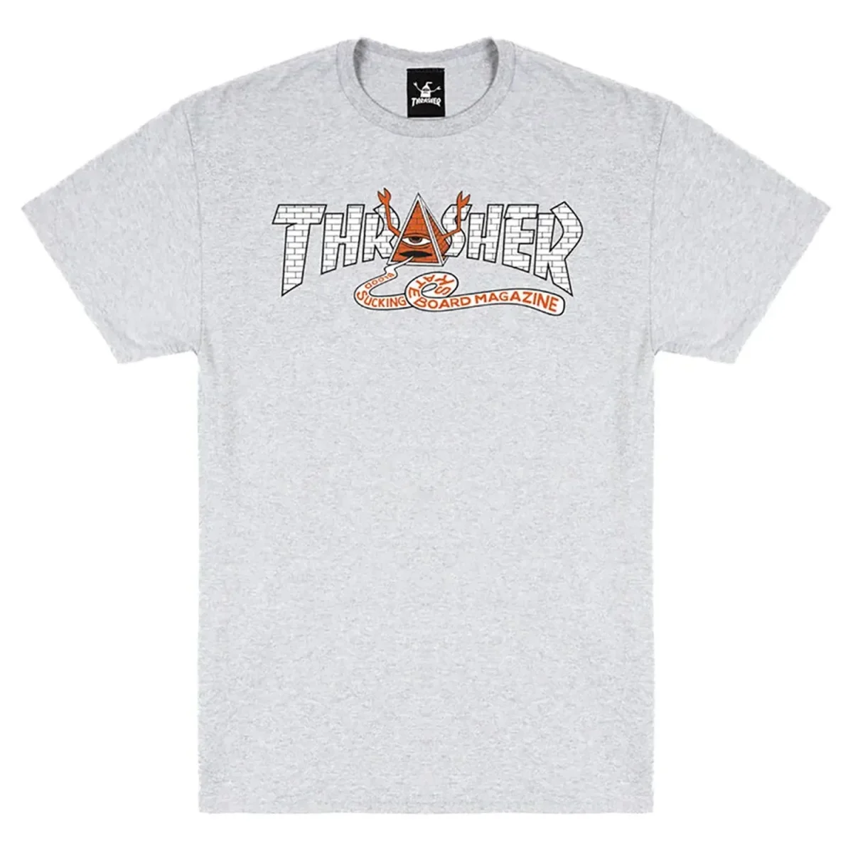 Thrasher X Toy Machine Pyramid T-Shirt